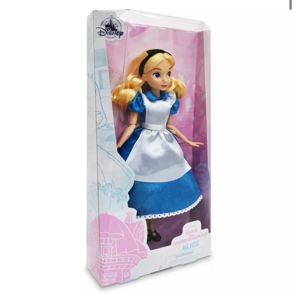 Disney Store Alice in Wonderland Alice Classic Doll 12” - NIB